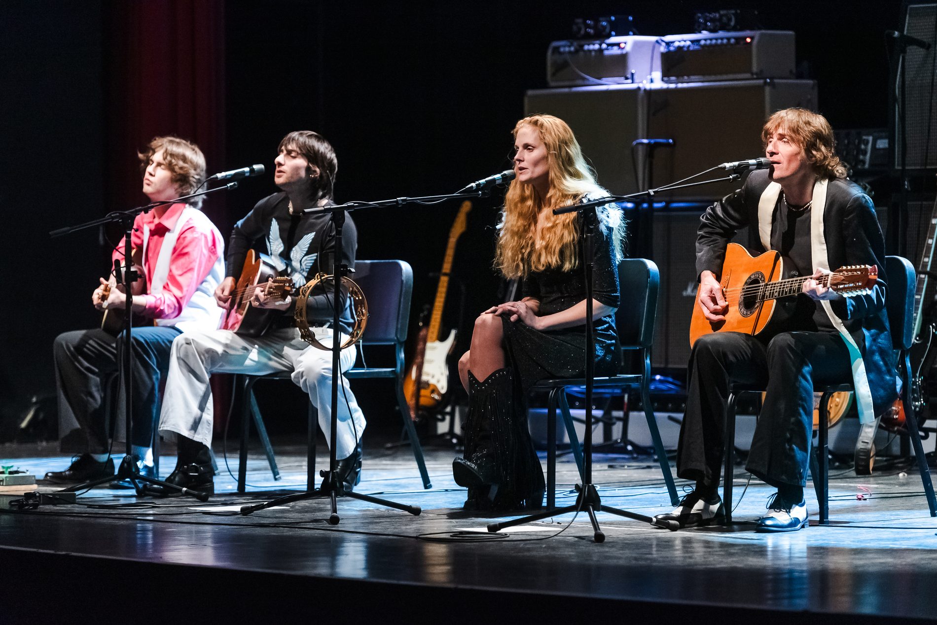 The McCartney Years musicians performing an intimate acoustic arrangement