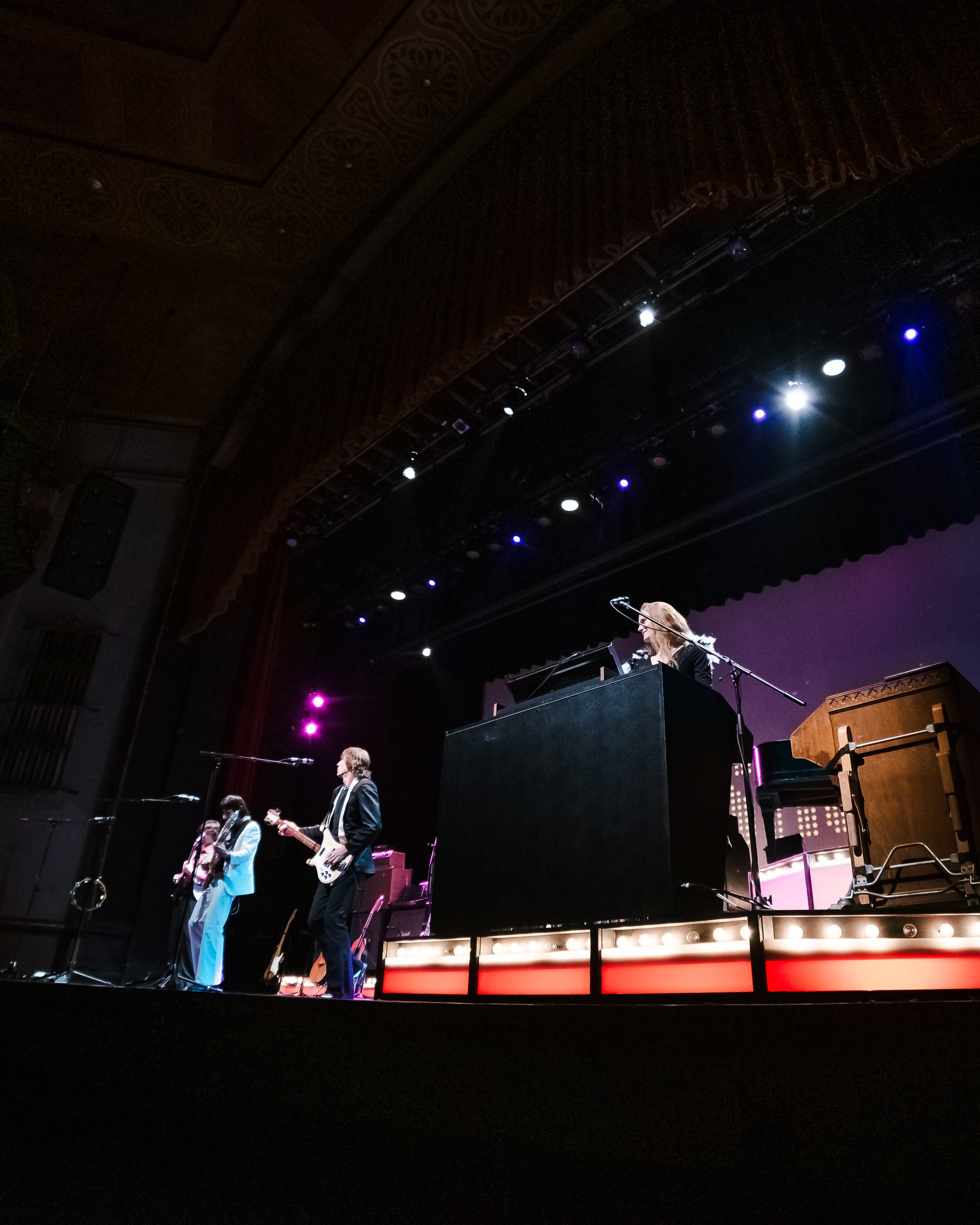 The McCartney Years piano performance on stage
