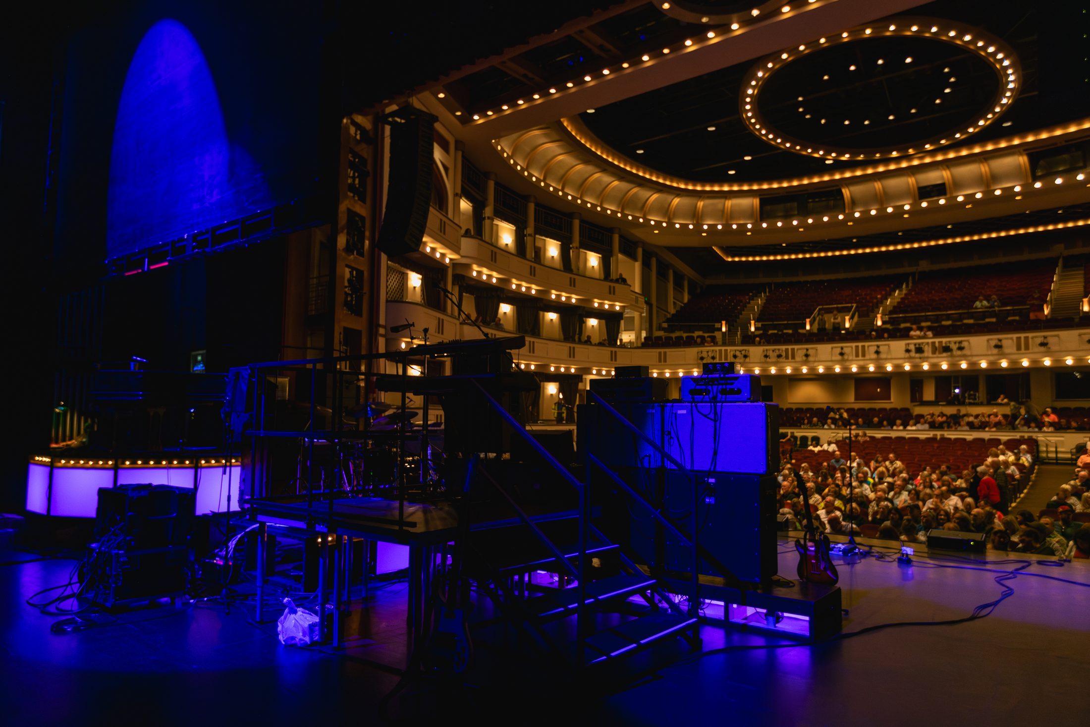 The McCartney Years performing on a wide theatre stage